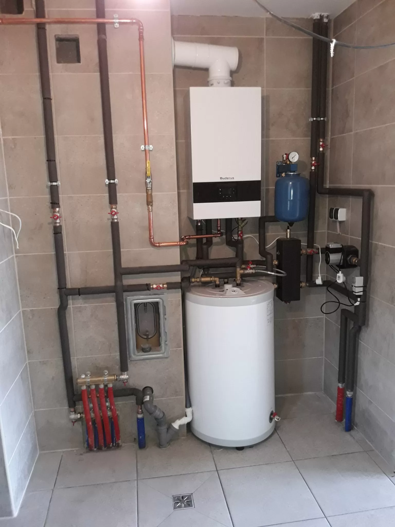 Kocioł gazowy kondensacyjny, instalacja grzewcza Katowice